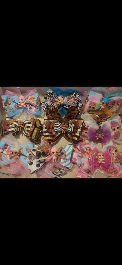 Hand Made Girls Hair Bows And Head Bands