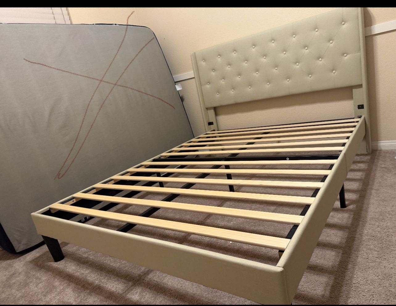 Like New Queen Bed Frame Only 