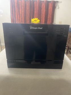 New Magic Chef Portable Countertop Dish Washer Delay Start