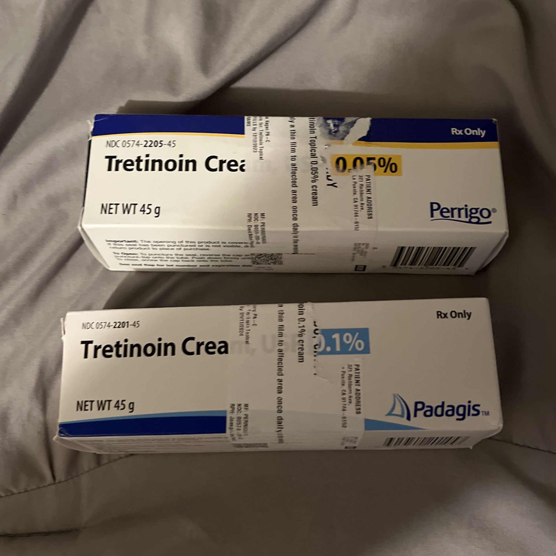 Trevinoin Face Cream, Retinol Medical Grade 120 For Both , Go For 90 Each 