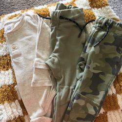 Baby Boy 12M Clothes Bundle (Baby Gap, Target)