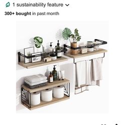 Fixwal 3+1 Tier Wall Mount White 