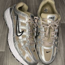 Khaki Metallic Silver Nike P 6000s