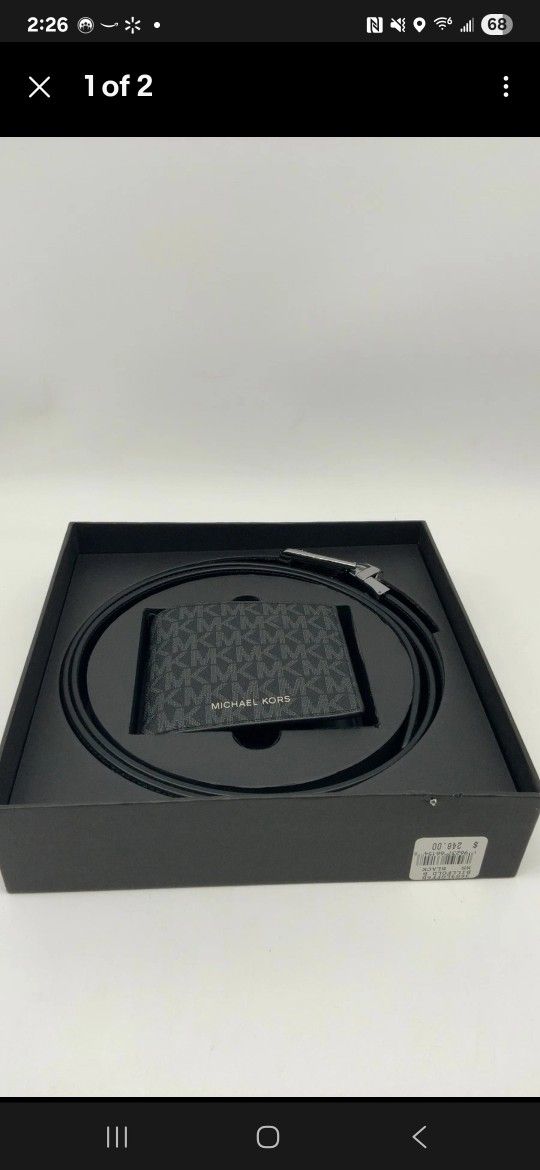 Michael Kors Wallet With Belt