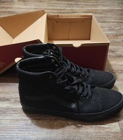 Vans SK8-Hi All Black High-Top Sneakers