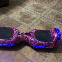 Hoverheart Electric Balance Wheel 2-Wheel Smart Balance Board LED Lights Speaker