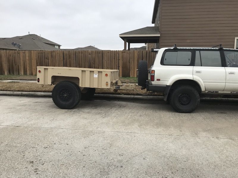 Military Trailer M1102