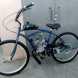 New 2 Stroke Motorized Bike 100cc.