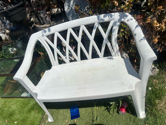 Plastic Durable Bench
