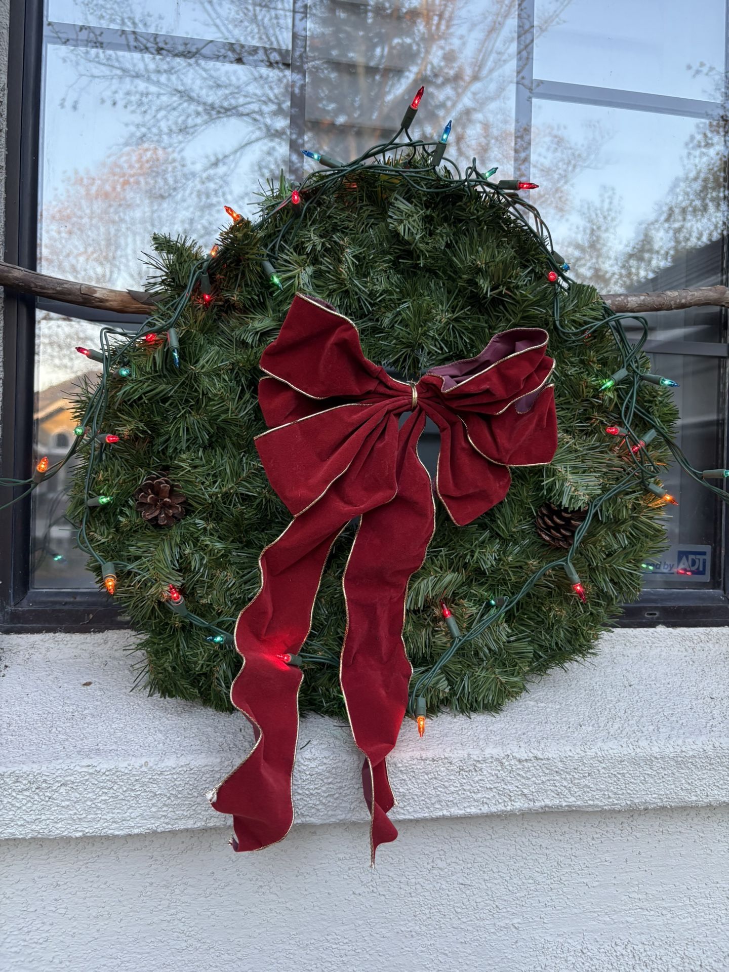 2 Xmas Wreath 18” diameter