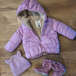Baby Jacket, Hat, Boots