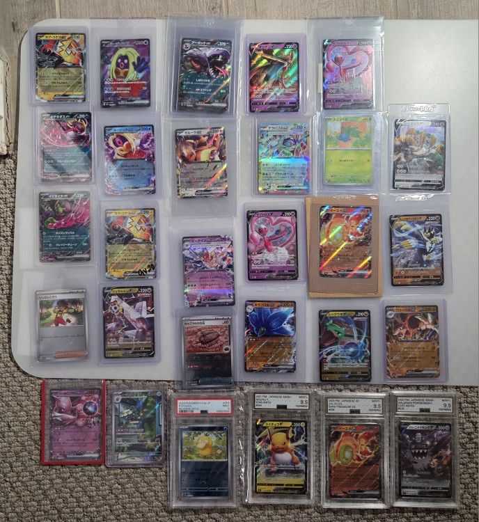 Pokemon Japanese Singles Card Lot