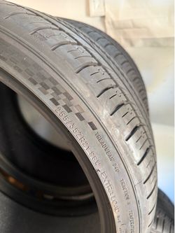 Lightly used Tesla Model Y 21” Performance tires