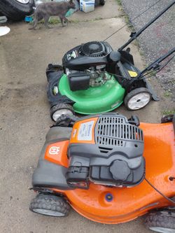 2 nice mowers