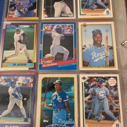 Mixed Bo Jackson Baseball Cards