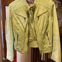 Green Leather Jacket