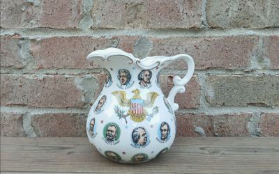 Vintage Chadwick Miller Importers Presidents Pitcher
