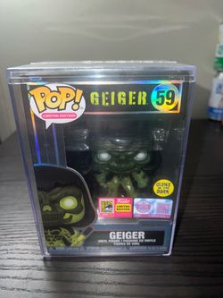 OFFICIAL SDCC LEGENDARY LIMITED EDITION 1K PIECE GLOW IN DARK Geiger Funko Pop #59 Image Comics GITD