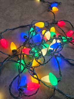 Old Fashion Christmas Lights