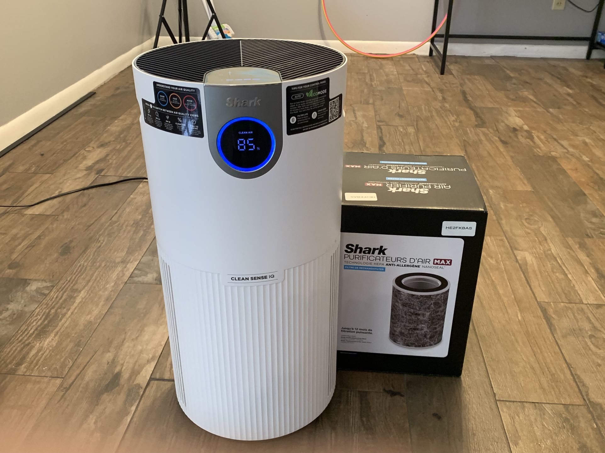 Shark Air Purifier With New Filter