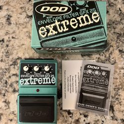 DOD Extreme GFX25 Envelope Filter Guitar/ Bass Effect Pedal*