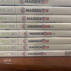 Madden 11-17 - Xbox 360