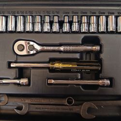 Stanley Socket Wrech Set New