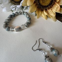 Bracelet Beaded  set(  Hope)
