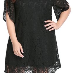 NWT Black Event Dress 3x