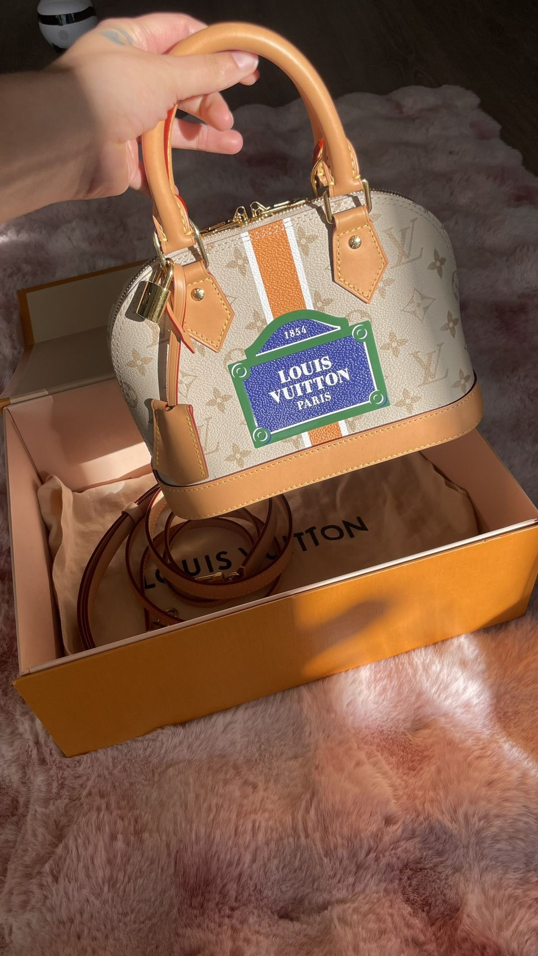 Limited Edition Alma BB Louis Vuitton Bag