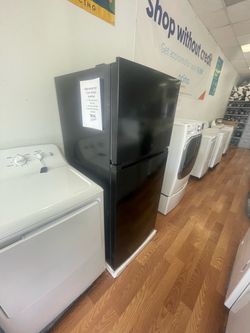 New black top freezer with 1year free warranty included