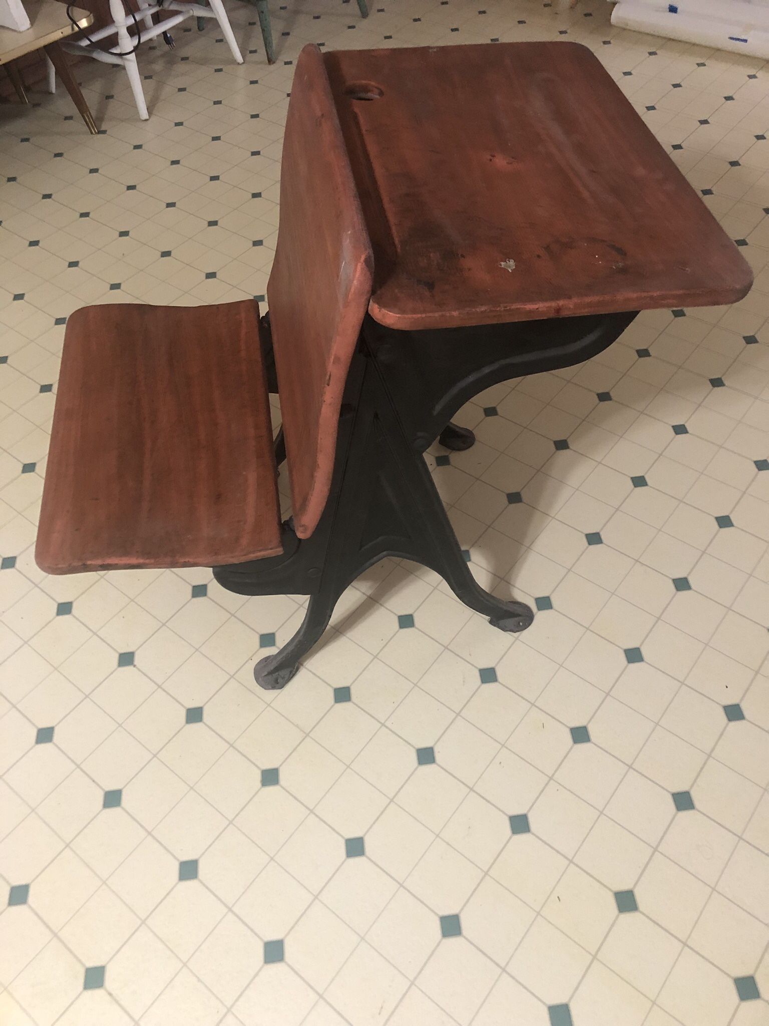 Victorian School Desk