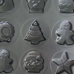Wilton Christmas Cookie Mold Sheet Pan
