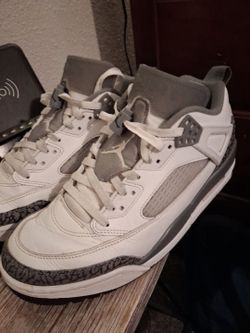 Men's Jordan Spizike (wht) SIZE 9.5