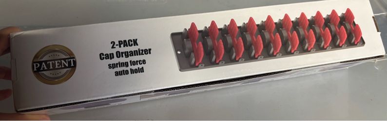 Cap organizers