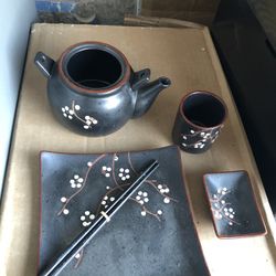 Beautiful Sushi Set Table Setting For 4