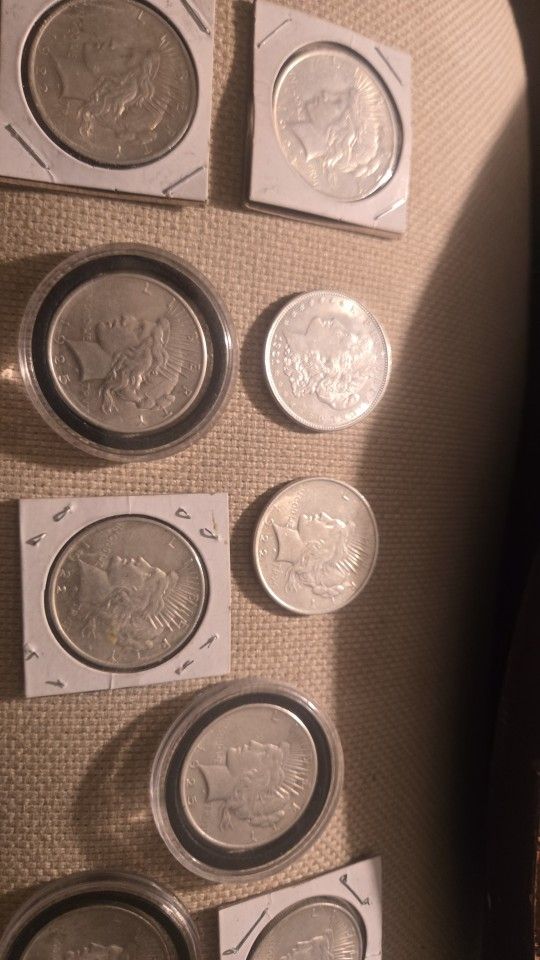 Morgan And Peace Dollars