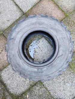 ATV tire.
