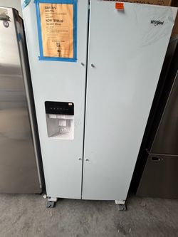 Whirlpool Side-by-Side Refrigerator White