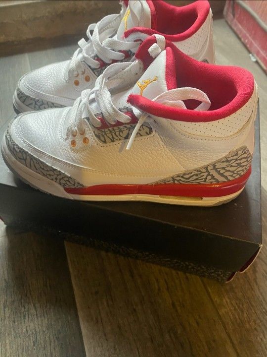 Jordan's 3 Retro Cardinal 