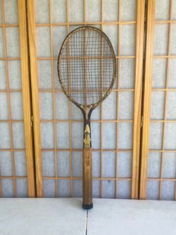 Collectible Vintage 1920,30’s Steel & Wood Tennis