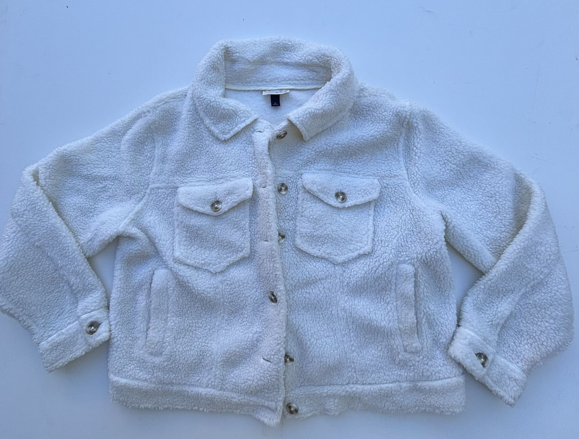 Women’s Sherpa Button Up Jacket 