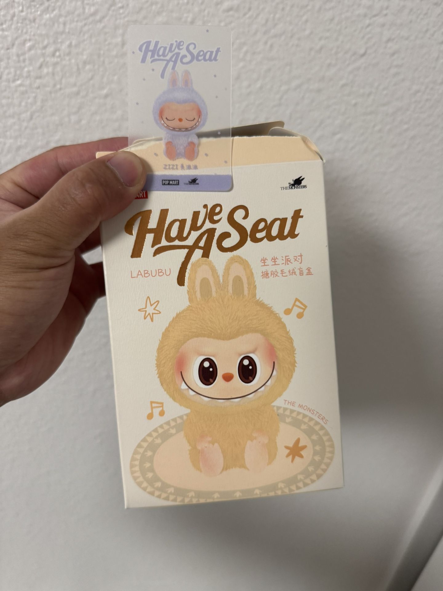 Labubu The Monsters Have A Seat Vinyl Plush