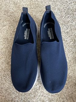 Skechers Air Cooled Goga Mat Wide Fit Shoes