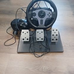 PXN V9 - Gaming Wheel Setup