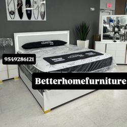 New 4pc Bedroom Set In Box 📦 FREE Mattress $39 Down With Finance No Credit Needed 