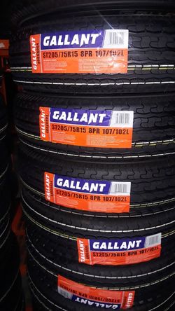 St205 75 r15 trailer tires 4 new $220