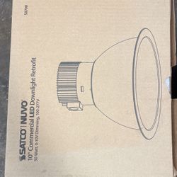 2 NEW 10 Inch Commercial LED Downlight Retrofit