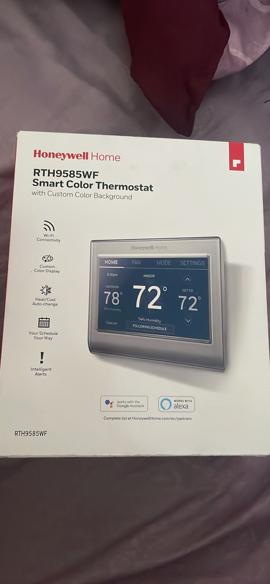 Honeywell Home Smart Color Thermostat