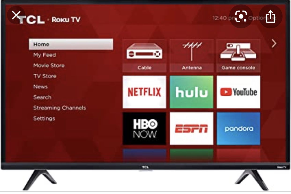 TCL ROKU SMART TV 49’ Brand New, 1 yr old in Box